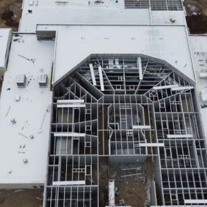 Calumet County LEC Construction - Aerial View